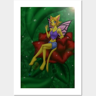 Pixie Cat Posters and Art